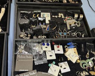 Jewelry room is set up