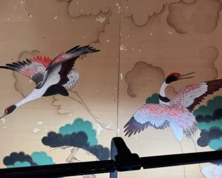 Beautiful screen...some damage