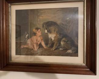 Antique engraving 