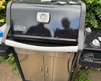 One of two Weber grills