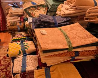 Lots of linens