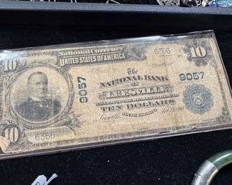 Antique $10 bill