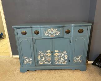 Upcycled TV console