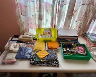 Sewing materials, fabric