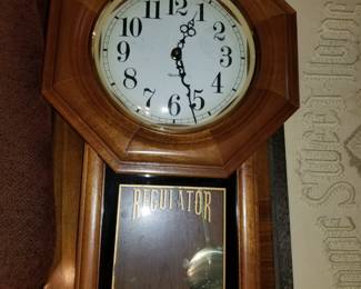 Vintage Regulator Clock