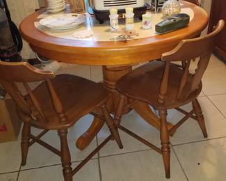 4 Piece Maple Dining Set