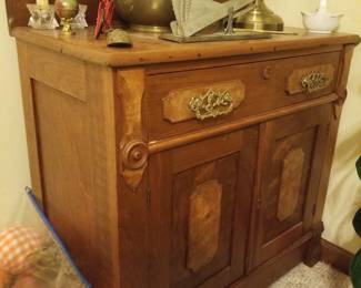Antique Oak Hutch