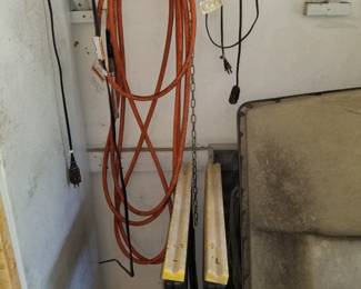 Electrical Cords , Saw Horses