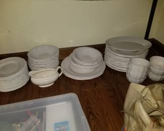 48 Piece Gibson Dish Set