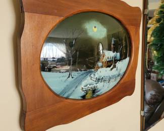 Rounded glass