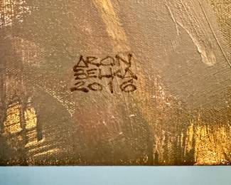 Aron Belka (Utah/New Orleans, b. 1974), "Wills Point," oil on canvas, 2016