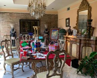 Messy dining room!
