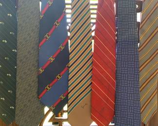 Ties - Hermes, Versace, Dior