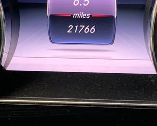 21,766 Miles - There is a display error showing 112K that we discovered Saturday