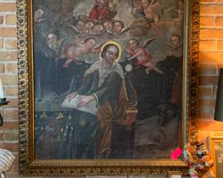 Many religious paintings in this sale - all amazing!