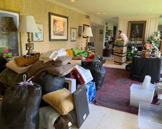 Messy den....very messy!