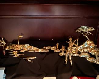 Bijan 3D Golf Sculpture