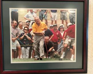 Arnold Palmer Framed Photo