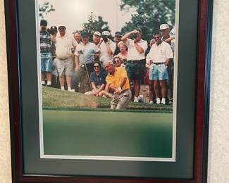Arnold Palmer Framed Photo