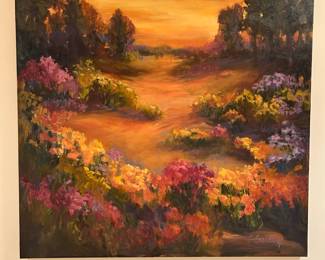 Oil on Canvas by Carrie Curran "Fear Not"