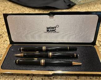Mont Blanc Pen/Pencil Set