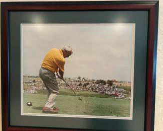 Arnold Palmer Framed Photo