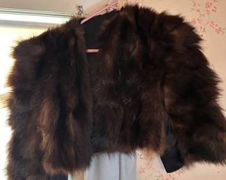 Vintage fur jacket