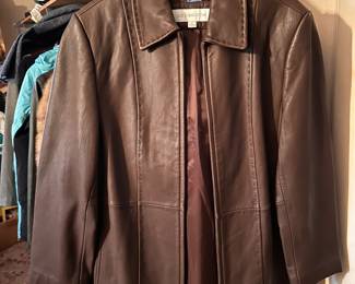 Leather jacket