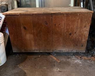 Wooden storage box