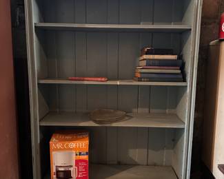 Painted bookcase