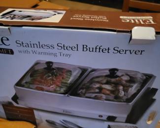 Unopened.  Looks like I'm opening a catering company.  Oh, wait, I already did.  Because I don't have enough jobs???