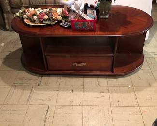 Mahogany coffee table