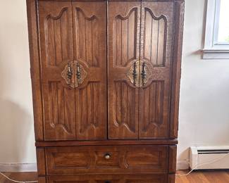 Bassett tall chest of drawers