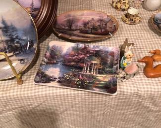 Thomas Kinkade plates
