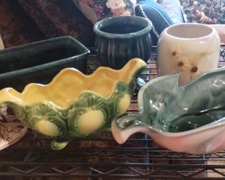 Collectible pottery pieces