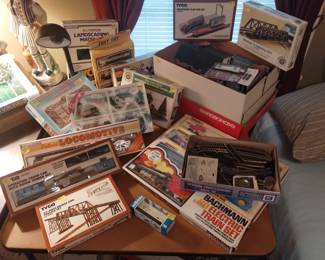 Model trains and accessories