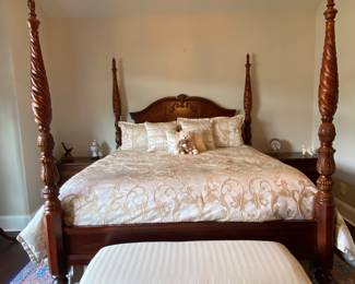 Sleep number king size bed.
