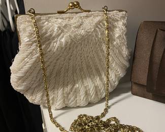 Vintage La Regal beaded clutch.