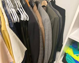 Nice suits available.