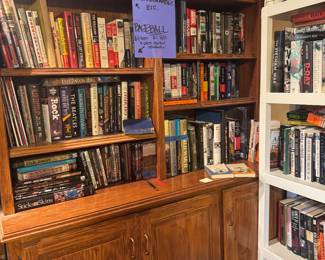 Books history, war, travel, musicians , so many 