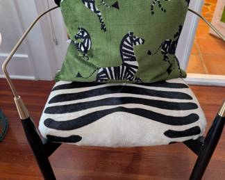 Zebra chair