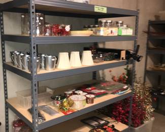 Items Located In The Unfinished Storage Area In The Lower Level