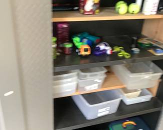 Items Located The Two Car Garage
