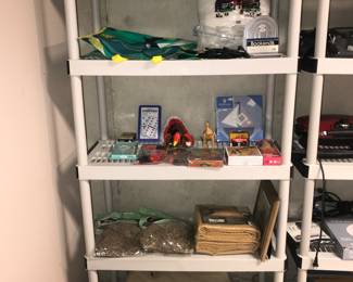 Items Located In The Unfinished Storage Area In The Lower Level