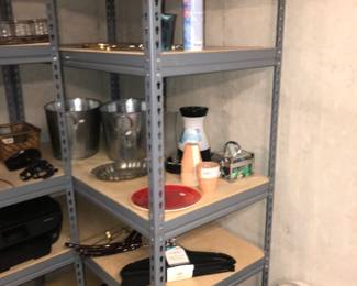 Items Located In The Unfinished Storage Area In The Lower Level