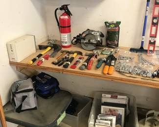 Items Located The Two Car Garage