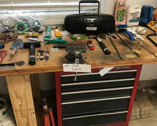 Items Located The Two Car Garage
