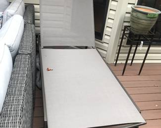 Items Located On The Back Patio