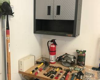 Items Located The Two Car Garage