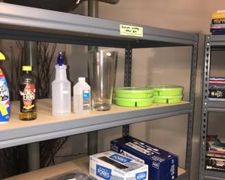 Items Located In The Unfinished Storage Area In The Lower Level